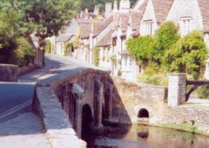 bridge over the By Brook at Castle Combe