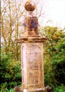 sundial with inscription to Maud Heath