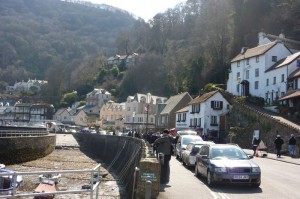 Lynmouth town and quay