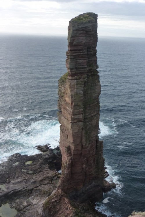 The Old Man of Hoy is one of Britain's highest sea-stacks.
