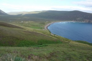 View from the cliff-toppath to the Old Man