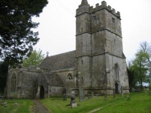 Kingscote church
