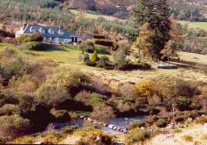 view down to Laughter Hole