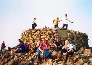 summit of Scafell Pike