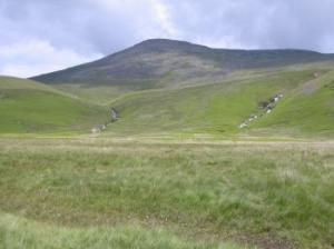 Scafell seen from Burnmoor Tarn