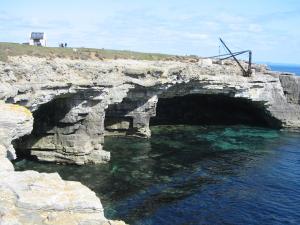 caves near Portland Bill