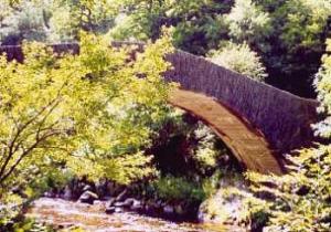 bridge below Watersmeet