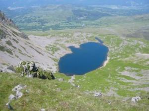 tarn near the Fox Path on Cader Idris