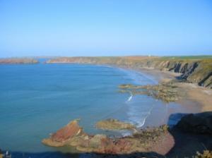 Marloes Sands and Gateholm Island